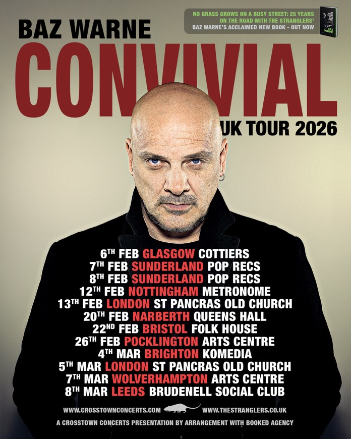 Baz Warne book and talk tour