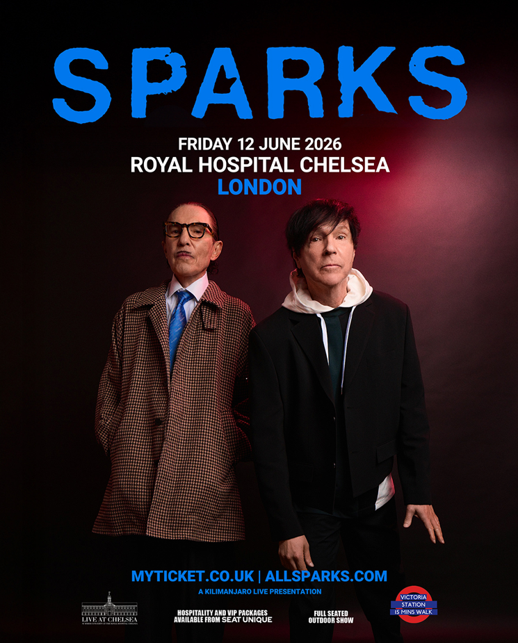 Legendary band Sparks announce open-air summer concert
