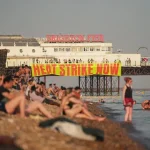 Bus drivers ballot for heat strike as hundreds of thousands join call for max workplace temp