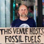 Campaigners disrupt event showcase demanding venues stop hosting fossil fuel firms