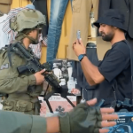 Father and son shot by Israeli forces as settlers overrun Hebron